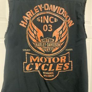 Harley Davidson cutoff